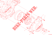 COUVERCLE / GENERATEUR pour Ducati Multistrada V4 Rally Radar Full 2023