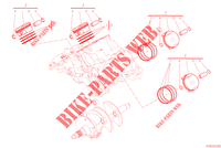 CYLINDRES   PISTONS pour Ducati Multistrada V4 Rally Radar Full 2023