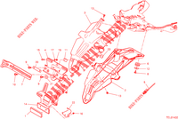 SUPPORT DE PLAQUE D'IMMATRICULATION pour Ducati Multistrada V4 RS 2024