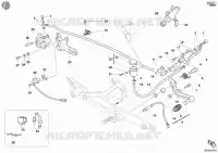 SYSTÈME DE FREIN ARRIERE  Monster ducati-moto 2002 Monster 620 IE 1207