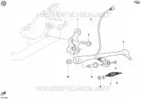 BEQUILLE LATERALE pour Ducati Monster S4 Fogarty 2002