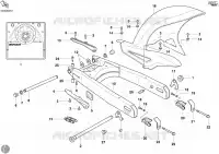 BRAS OSCILLANT pour Ducati Monster S4 Fogarty 2002