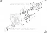 DEMARREUR ELECTRIQUE ET ALLUMAGE pour Ducati Monster S4 Fogarty 2002