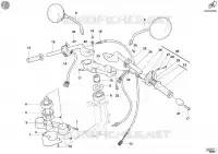 GUIDON pour Ducati Monster S4 Fogarty 2002