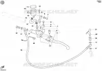 MAITRE CYLINDRE D'EMBRAYAGE pour Ducati Monster S4 Fogarty 2002