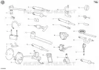 OUTILS SPECIAUX POUR MAINTENANCE (MOTEUR) pour Ducati Monster S4 Fogarty 2002