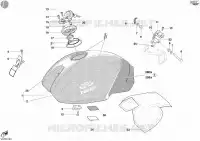 RESERVOIR D'ESSENCE pour Ducati Monster S4 Fogarty 2002