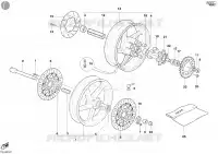 ROUES pour Ducati Monster S4 Fogarty 2002