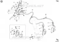 SYSTÈME DE FREIN AVANT pour Ducati Monster S4 Fogarty 2002