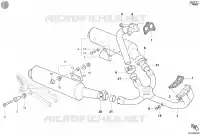 SYSTEME D'ECHAPPEMENT pour Ducati Monster S4 Fogarty 2002