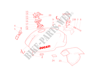 RESERVOIR D'ESSENCE pour Ducati Monster S4 2002