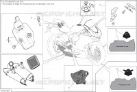 ACCESSOIRES pour Ducati PANIGALE V2 BULEGA 2023 WORLD CHAMPION REPLICA 2025