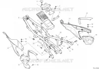 BOUCLE ARRIERE pour Ducati PANIGALE V2 BULEGA 2023 WORLD CHAMPION REPLICA 2025
