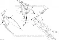 CARÉNAGE ARRIERE pour Ducati PANIGALE V2 BULEGA 2023 WORLD CHAMPION REPLICA 2025