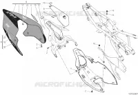 CARÉNAGE ARRIERE pour Ducati PANIGALE V2 BULEGA 2023 WORLD CHAMPION REPLICA 2025