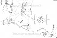 COMMANDE D'EMBRAYAGE pour Ducati PANIGALE V2 BULEGA 2023 WORLD CHAMPION REPLICA 2025