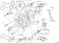 CULASSE HORIZONTALE pour Ducati PANIGALE V2 BULEGA 2023 WORLD CHAMPION REPLICA 2025