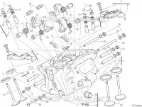 CULASSE VERTICALE pour Ducati PANIGALE V2 BULEGA 2023 WORLD CHAMPION REPLICA 2025