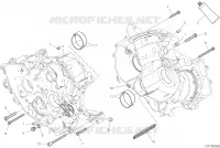 DEMI CARTERS MOTEUR pour Ducati PANIGALE V2 BULEGA 2023 WORLD CHAMPION REPLICA 2025