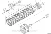EMBRAYAGE pour Ducati PANIGALE V2 BULEGA 2023 WORLD CHAMPION REPLICA 2025