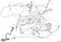 FAISCEAU ELECTRIQUE GAUCHE pour Ducati PANIGALE V2 BULEGA 2023 WORLD CHAMPION REPLICA 2025