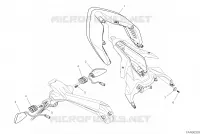 FEU ARRIERE pour Ducati PANIGALE V2 BULEGA 2023 WORLD CHAMPION REPLICA 2025