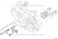 MECANISME DE SELECTION DE VITESSES pour Ducati PANIGALE V2 BULEGA 2023 WORLD CHAMPION REPLICA 2025
