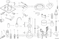 OUTILS SPECIAUX POUR MAINTENANCE (MOTEUR) pour Ducati PANIGALE V2 BULEGA 2023 WORLD CHAMPION REPLICA 2025