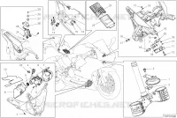 PIECES ELECTRIQUES pour Ducati PANIGALE V2 BULEGA 2023 WORLD CHAMPION REPLICA 2025