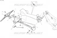 SUPPORT DE PLAQUE D'IMMATRICULATION pour Ducati PANIGALE V2 BULEGA 2023 WORLD CHAMPION REPLICA 2025